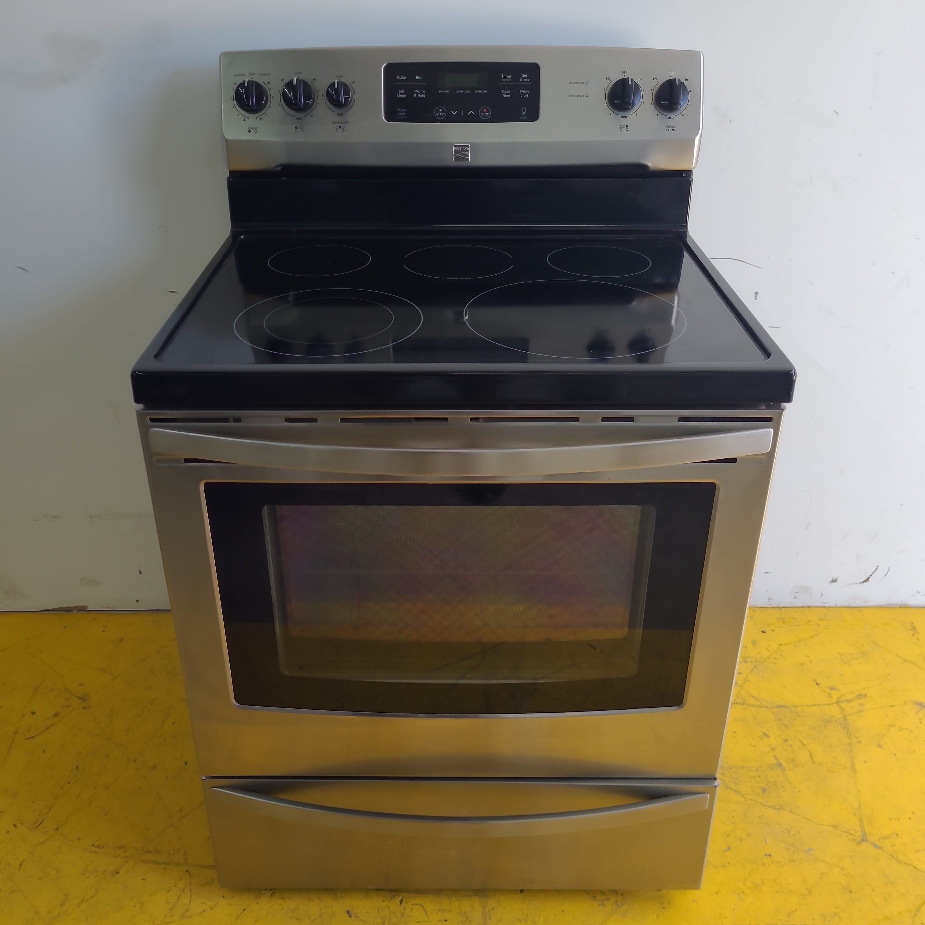 Kenmore Stainless Steel Electric Stove Kenmore Stainless Steel Electric Stove